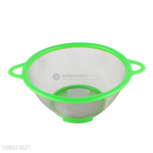 Factory Wholesale Plastic Handle Drain Basket Kitchen Strainer