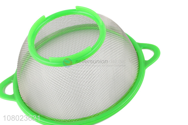 Factory Wholesale Plastic Handle Drain Basket Kitchen Strainer