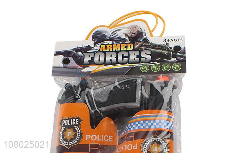 Best price plastic kids police set role playing games toys