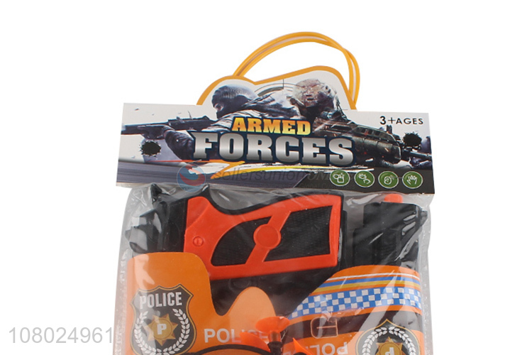 Factory direct sale children role playing games police set toys