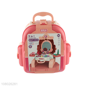 Factory price girls kids beauty house makeup toys for sale