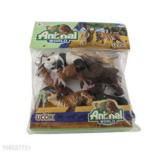 Factory direct sale inch wild animal model toy set