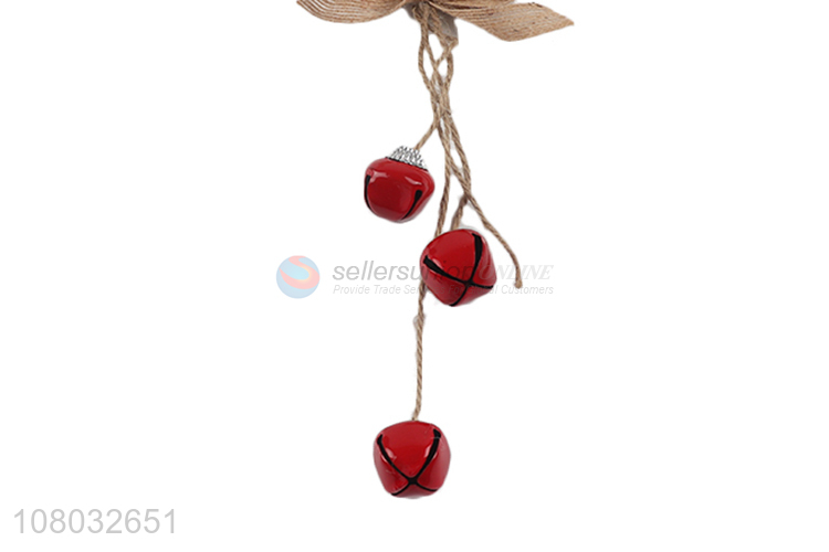 Best selling creative christmas hanging ornaments with bell