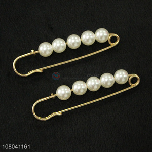 Good price delicate pearls brooch women brooch jewelry accessories