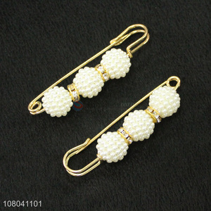 Good selling white fashion women brooch jewelry accessories