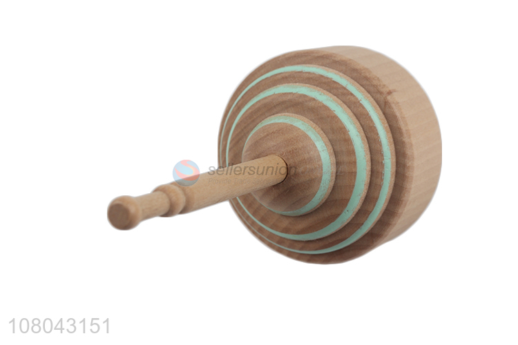 China imports wooden spinning top toy teach kids fine motor skills