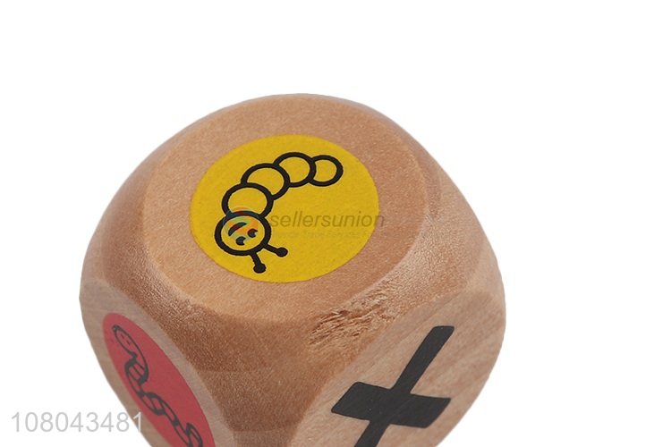 High quality sciencegeek dice wooden storage dice for family game