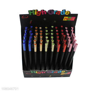 Hot selling 60 pieces blackwooden pencils school writing pencils for exam