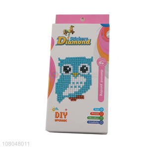 Factory direct sale cartoon owl DIY sticker crafts
