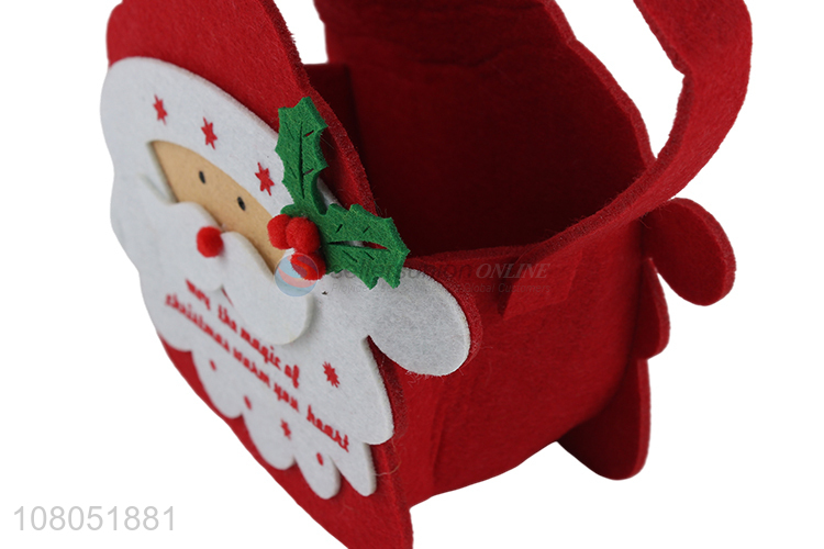 Most popular satan claus gift bag candy storage bag for sale