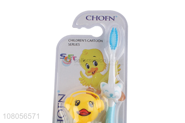 Good sale plastic portable household toothbrush for children