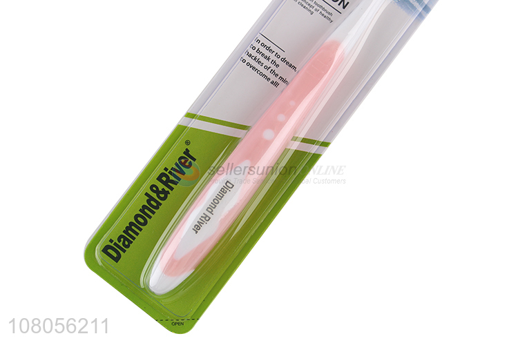 Good wholesale price plastic travel portable toothbrush