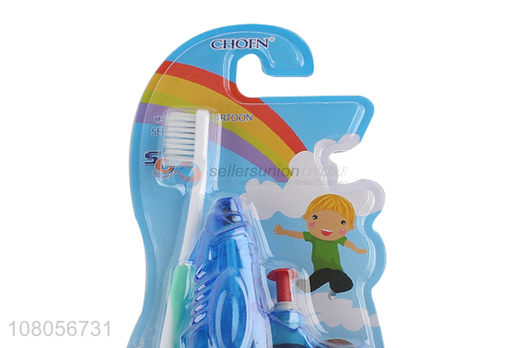 Good quality plastic portable household children toothbrush