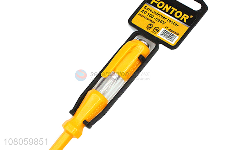 Good quality small screwdriver tester electric screwdriver voltage tester