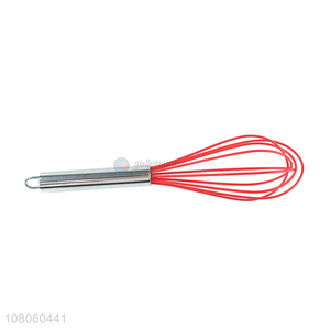 Good quality kitchen egg whisk with stainless steel handle
