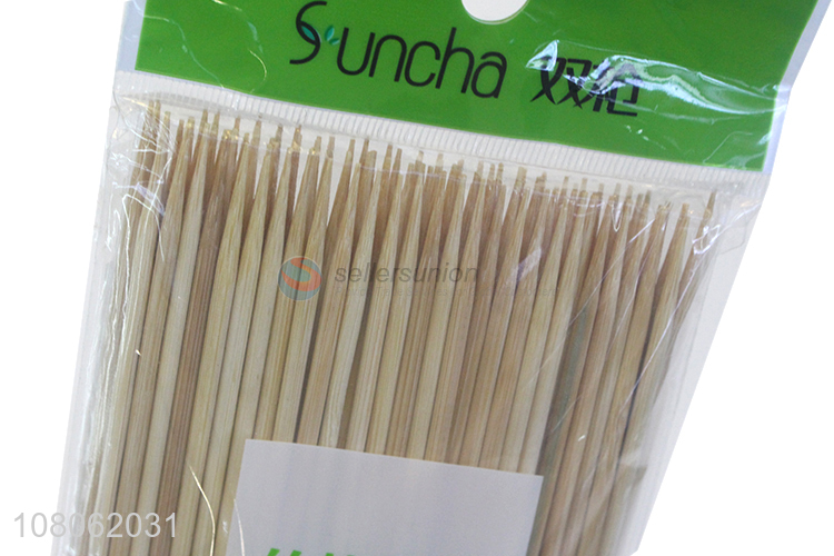 Wholesale Natural Bamboo Sticks Barbecue Skewers Set