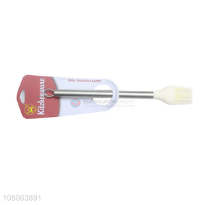 Factory supply silicone reusable oil brush bbq brush