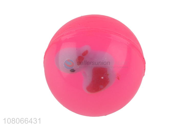 Good selling colourful elastic mini toys ball for children