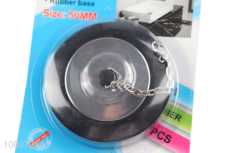 Best Sale Rubber Sink Plug Basin And Bath Stopper With Chain
