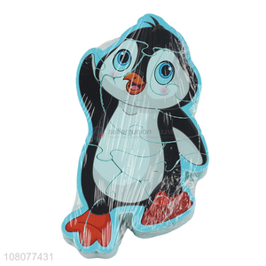 Yiwu market cartoon penguin puzzle children educational toys