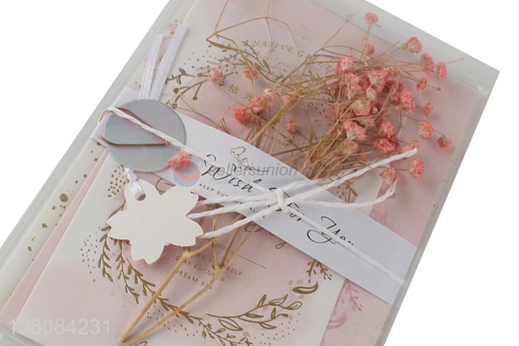 Delicate Design Fashion Printing Paper Bookmark Gift Set