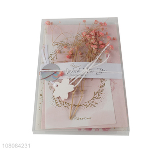 Delicate Design Fashion Printing Paper Bookmark Gift Set