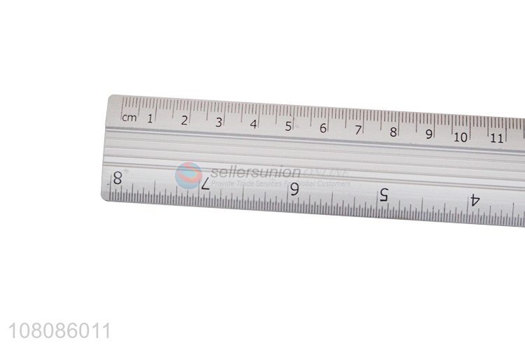 High quality students school supplies metal ruler for sale