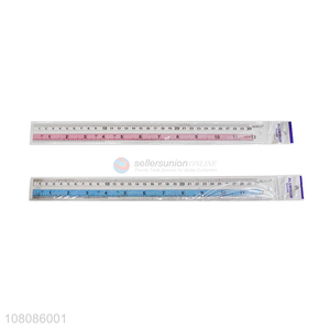 Yiwu wholesale creative durable metal ruler for students