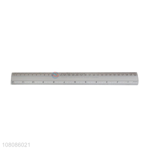 Factory wholesale metal ruler students drawing stationery ruler