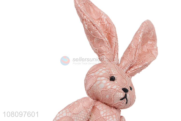 High quality pink rabbit pendant creative joint doll