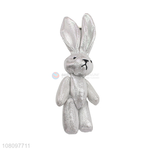 Yiwu wholesale silver cute bunny gift box doll pendant
