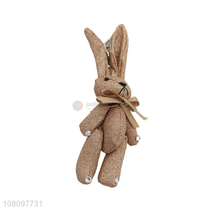 China factory creative cartoon rabbit polyester joint doll