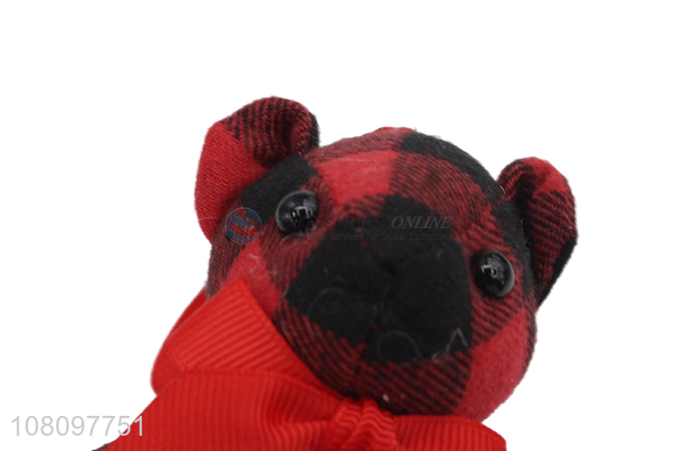 Yiwu wholesale cute bear pendant cartoon polyester animal toy