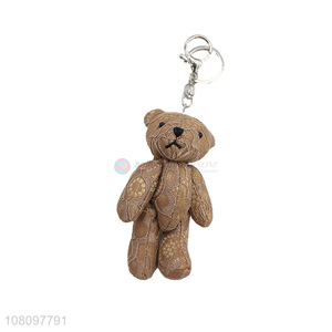 Yiwu wholesale cartoon bear children schoolbag pendant