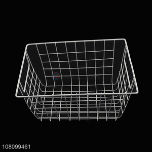Wholesale iron wire desktop storage basket sundries storage container