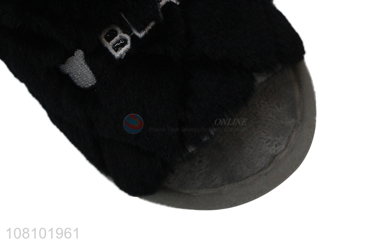 High quality warm comfortable men winter slippers for sale