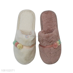 Factory supply comfortable indoor women slippers for sale