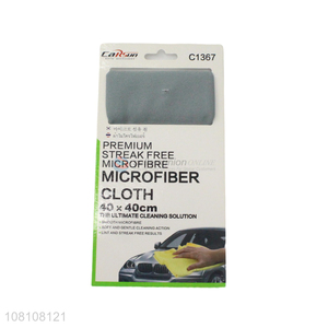 Factory direct sale car cleaning microfiber cloth for daily use