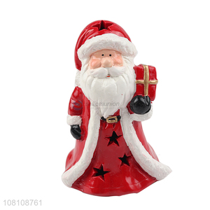 Yiwu wholesale christmas decoration ceramic Santa Claus