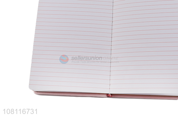 Cheap price pink thickened portable notebook for office