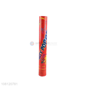 Yiwu market indoor and outdoor air compressed party confetti poppers