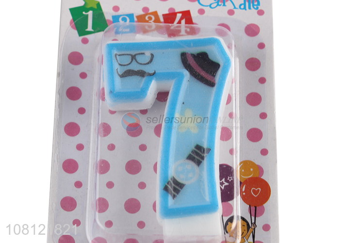 Most popular creative birthday number candle for cake decoration