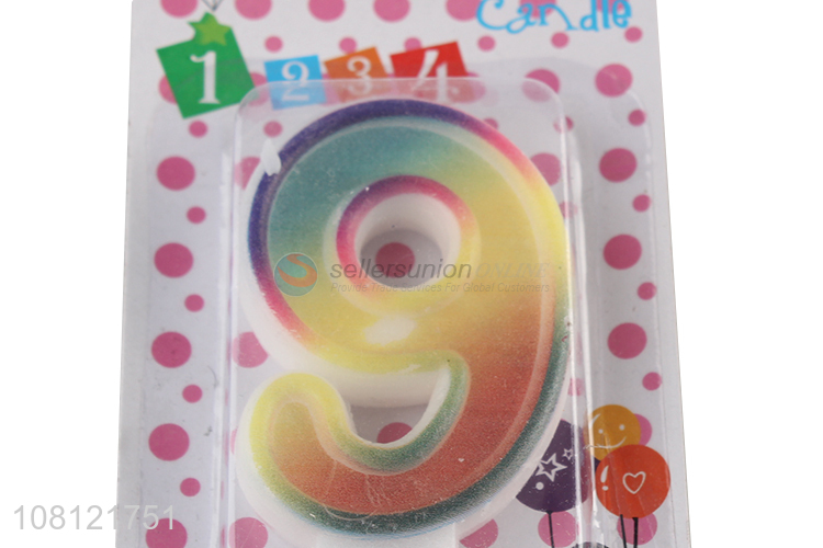 China factory party birthday cake candle number candles
