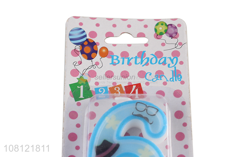 Good selling decorative birthday candle number candles