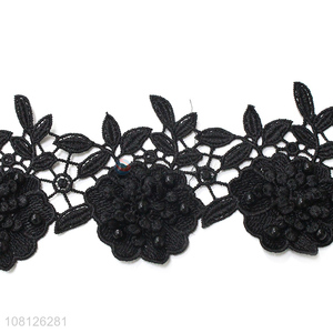 Factory wholesale clothing accessories lace trim for decoration