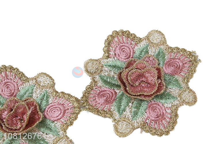 New arrival polyester elastic lace trim for clothing decoration
