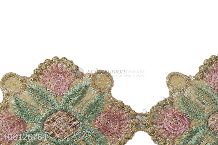 New arrival polyester elastic lace trim for clothing decoration