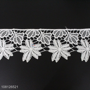 Best quality creative embroidery lace fabric lace trim for sale