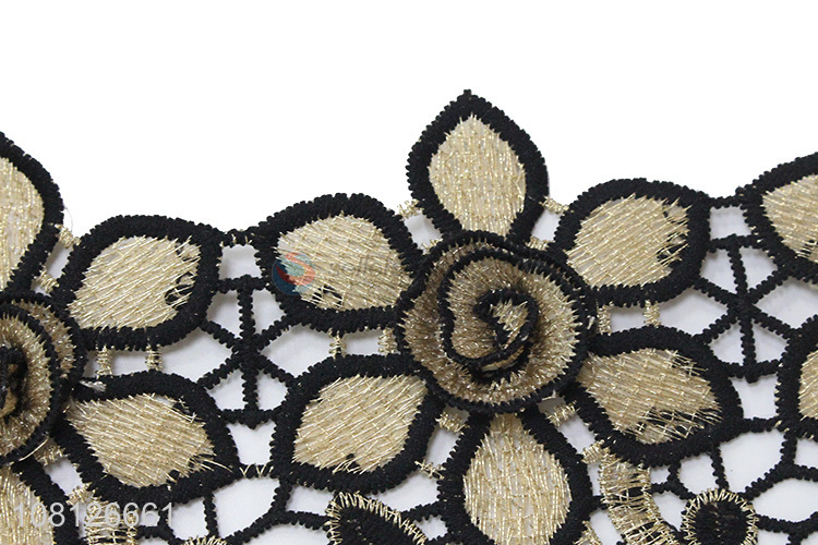 China sourcing embroidery decoration lace trim for clothing