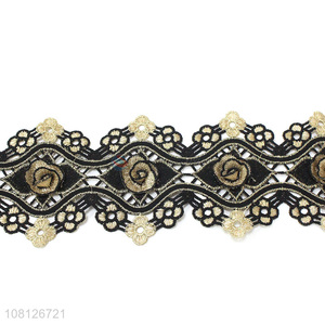 New design decorative elastic lace trim for accessories